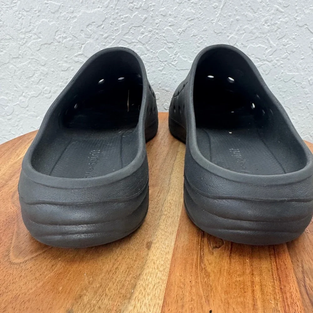 Easy Spirit Mens Black Slip On Clogs Mule Shoes Size‎ 9